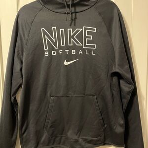 Nike Women's Black Softball Hoodie